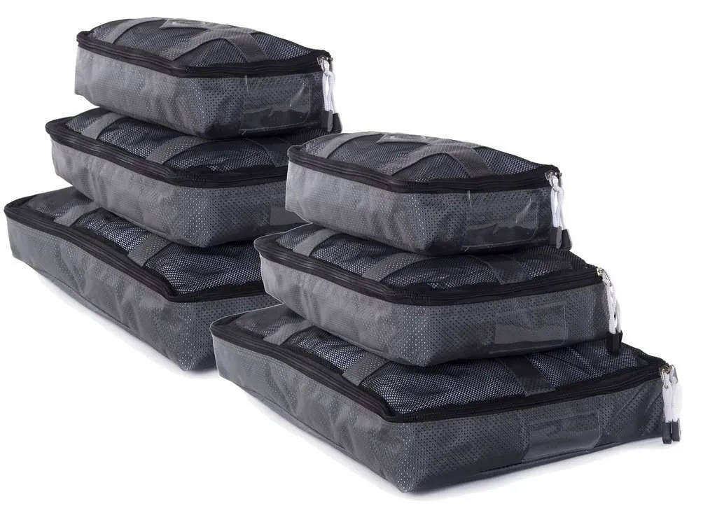 Three-Piece Packing Cubes – Luggage Organizers