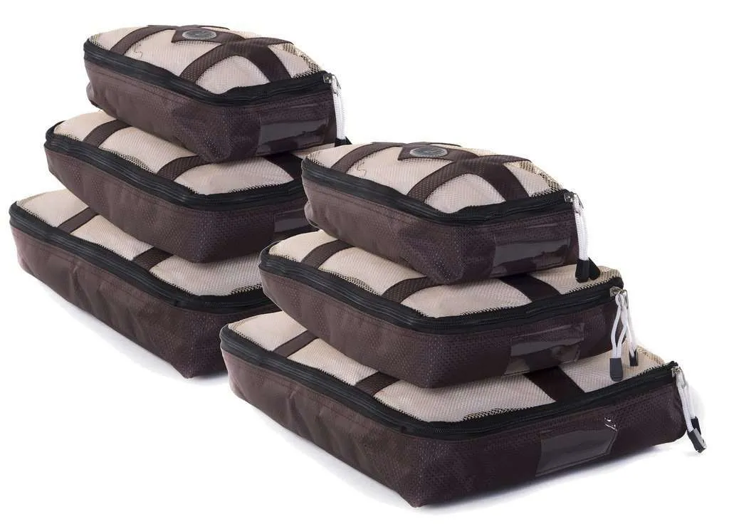Three-Piece Packing Cubes – Luggage Organizers