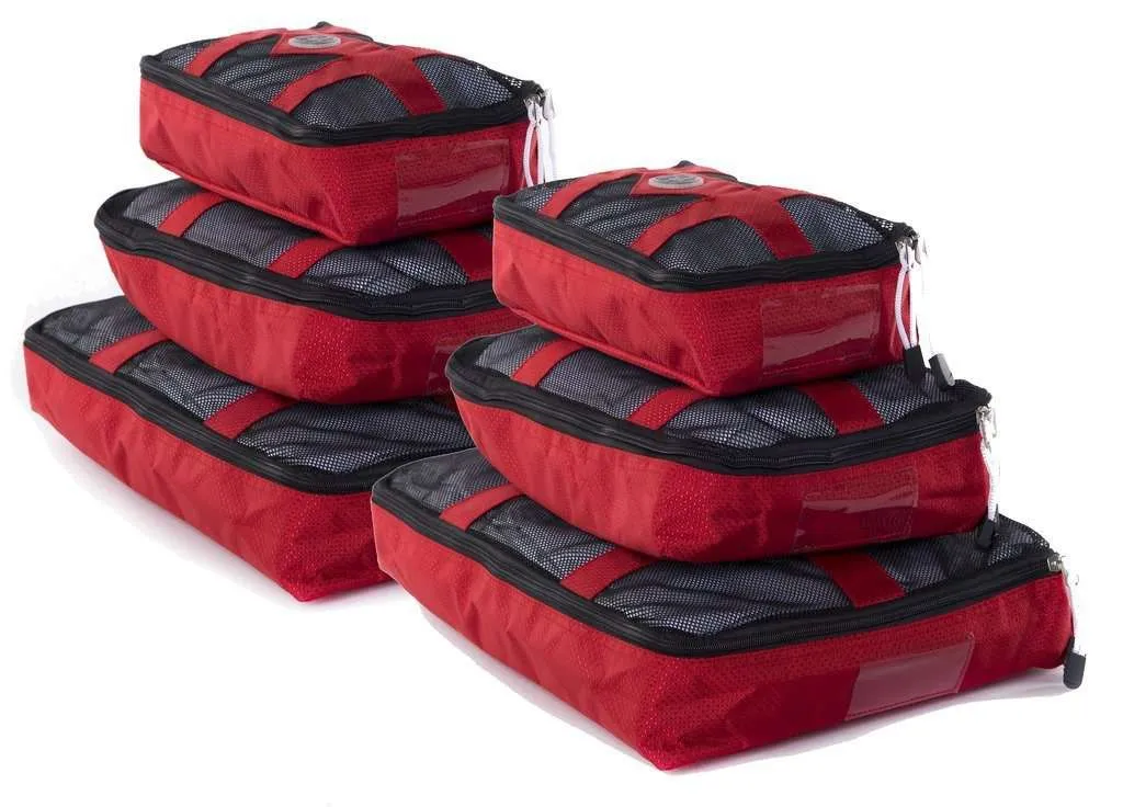 Three-Piece Packing Cubes – Luggage Organizers