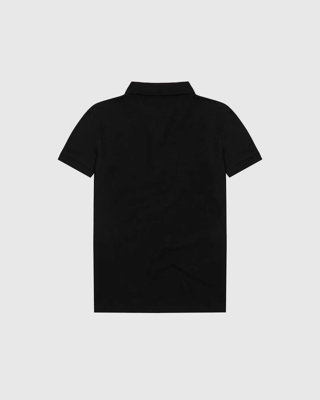 U:0208 - Women's Pique Polo - Black