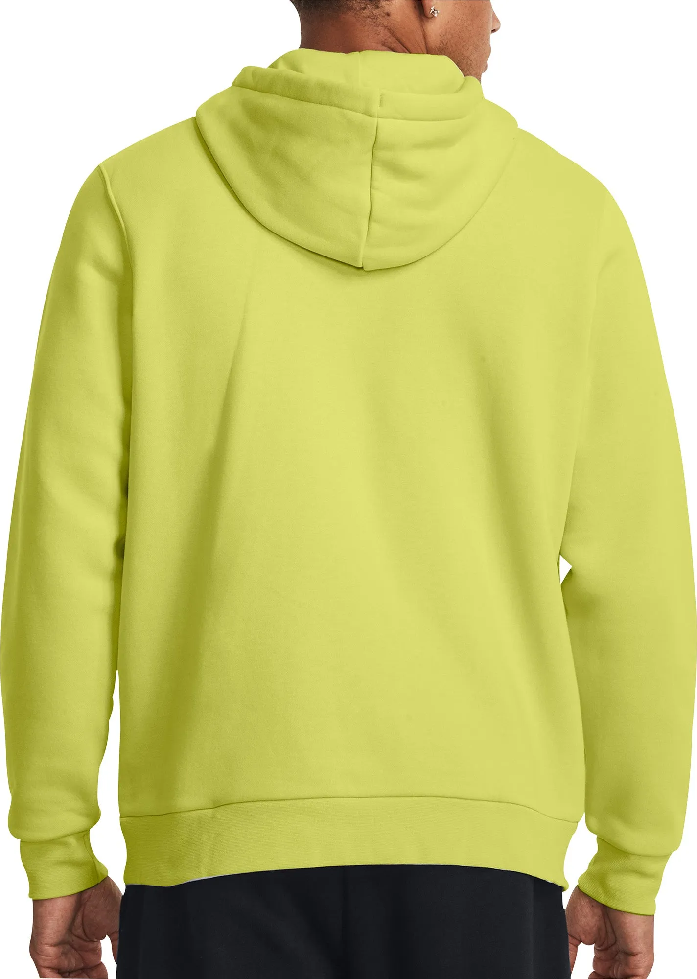 Under Armour Icon Fleece Mens Training Hoody - Yellow