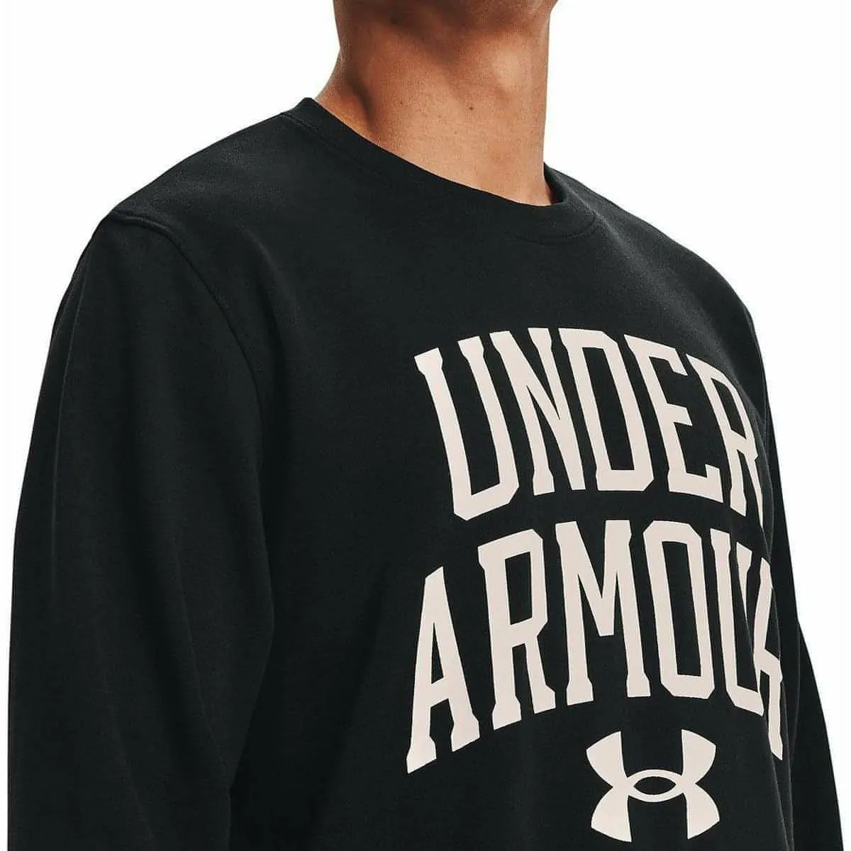 Under Armour Rival Terry Mens Training Sweatshirt - Black